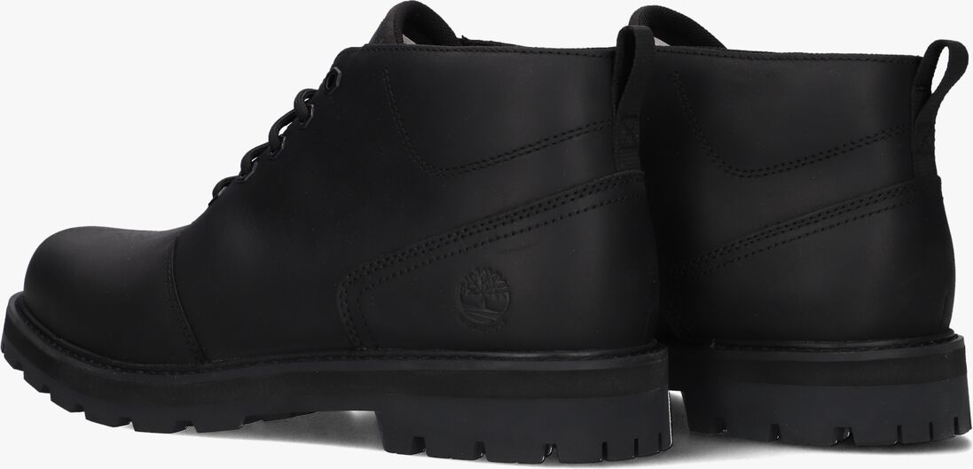 zwarte timberland veterboots britton road mid lace up chukka