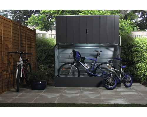 Tepro fietsbox 196x89x133 cm antraciet