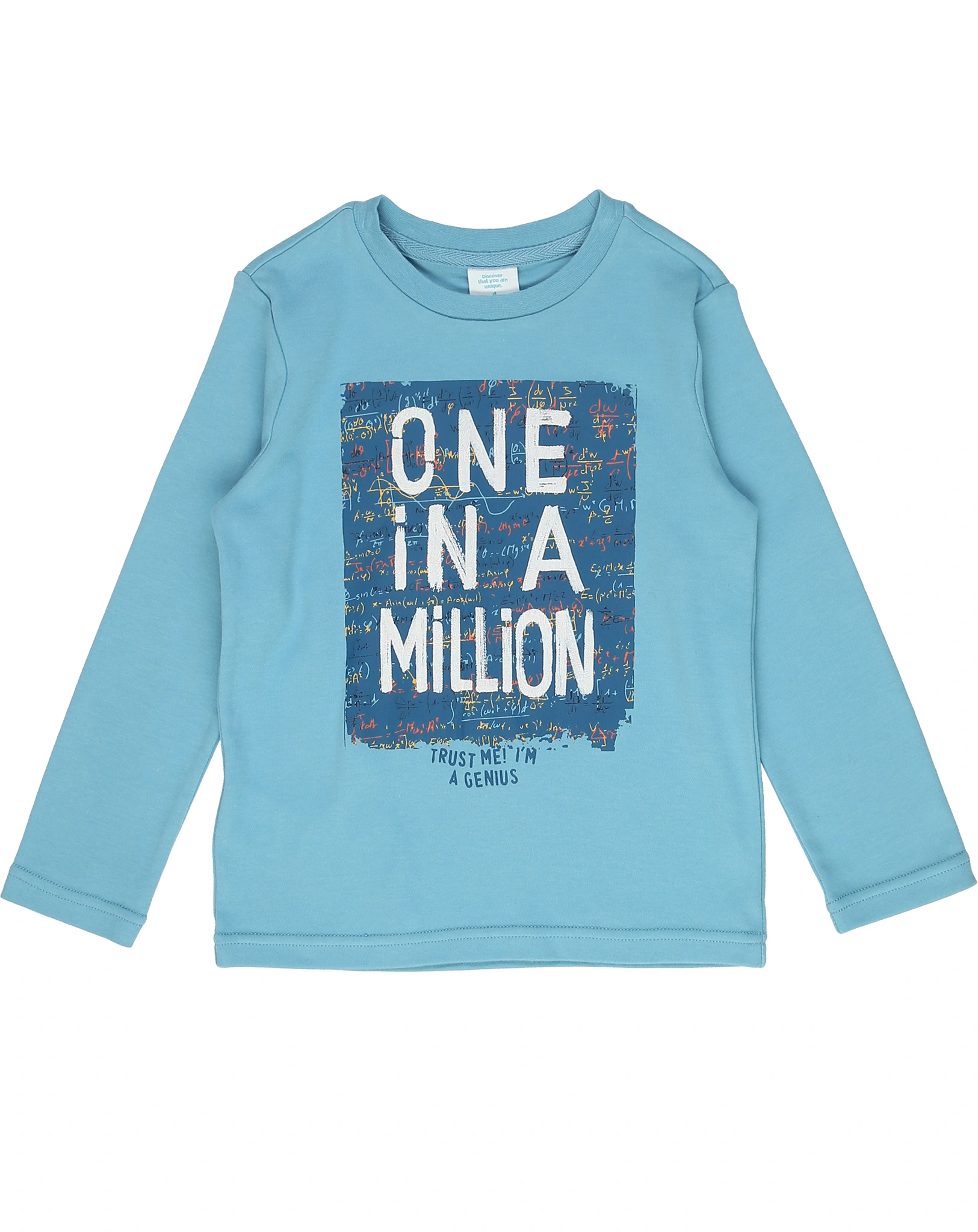 Schlafanzug lang ONE IN A MILLION in blau