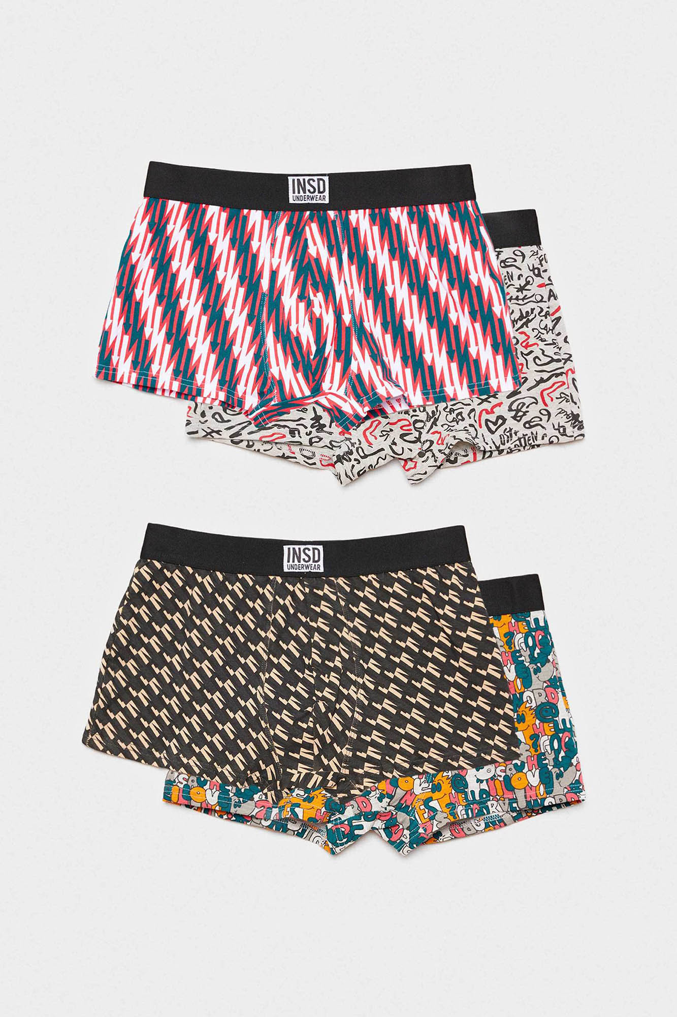 Cuecas boxer com estampa