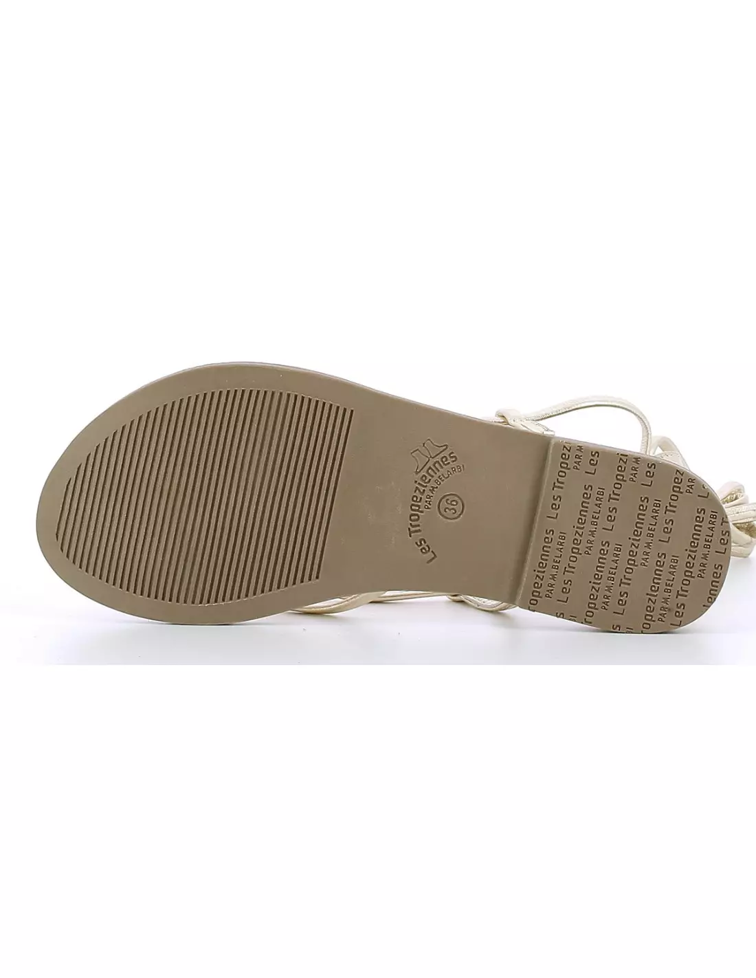 LES TROPEZIENNES DJOYA - Sandales & nu-pieds OR