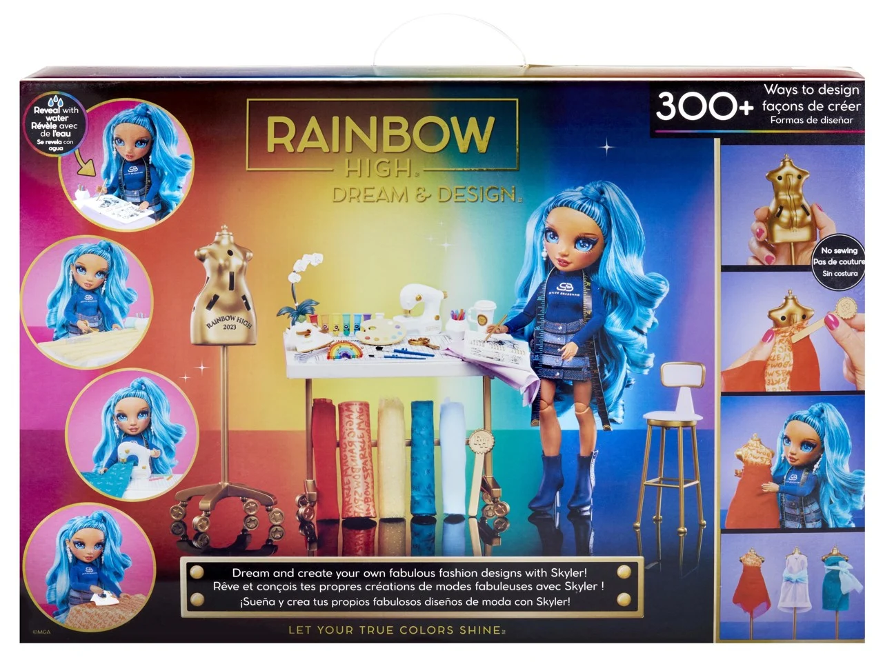 Rainbow High - Dream & Design Fashion Studio Legesæt m/Skyler Dukke