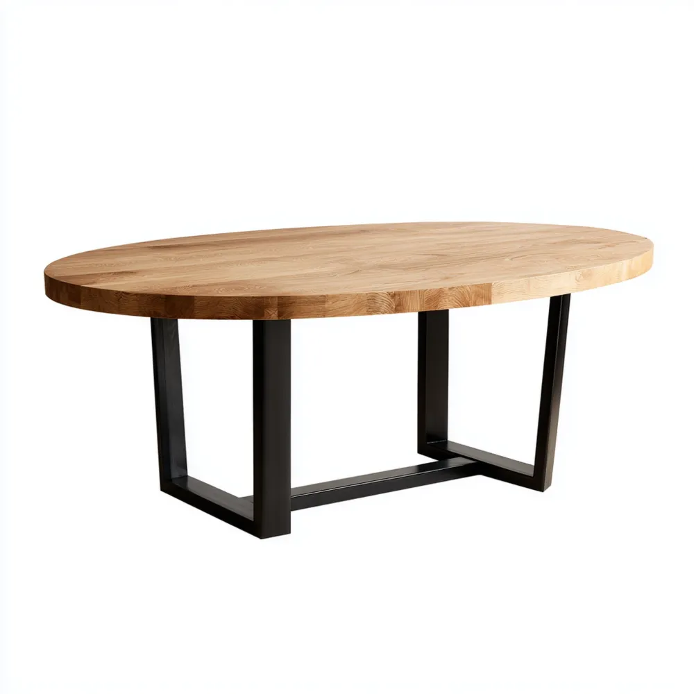 Esstisch Eiche Massiv 180x90x75 cm - Moderner Stil