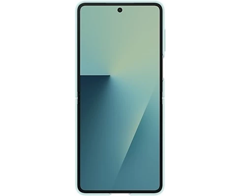 Samsung Galaxy Flip7 Ring Case (Silicone) Light Green