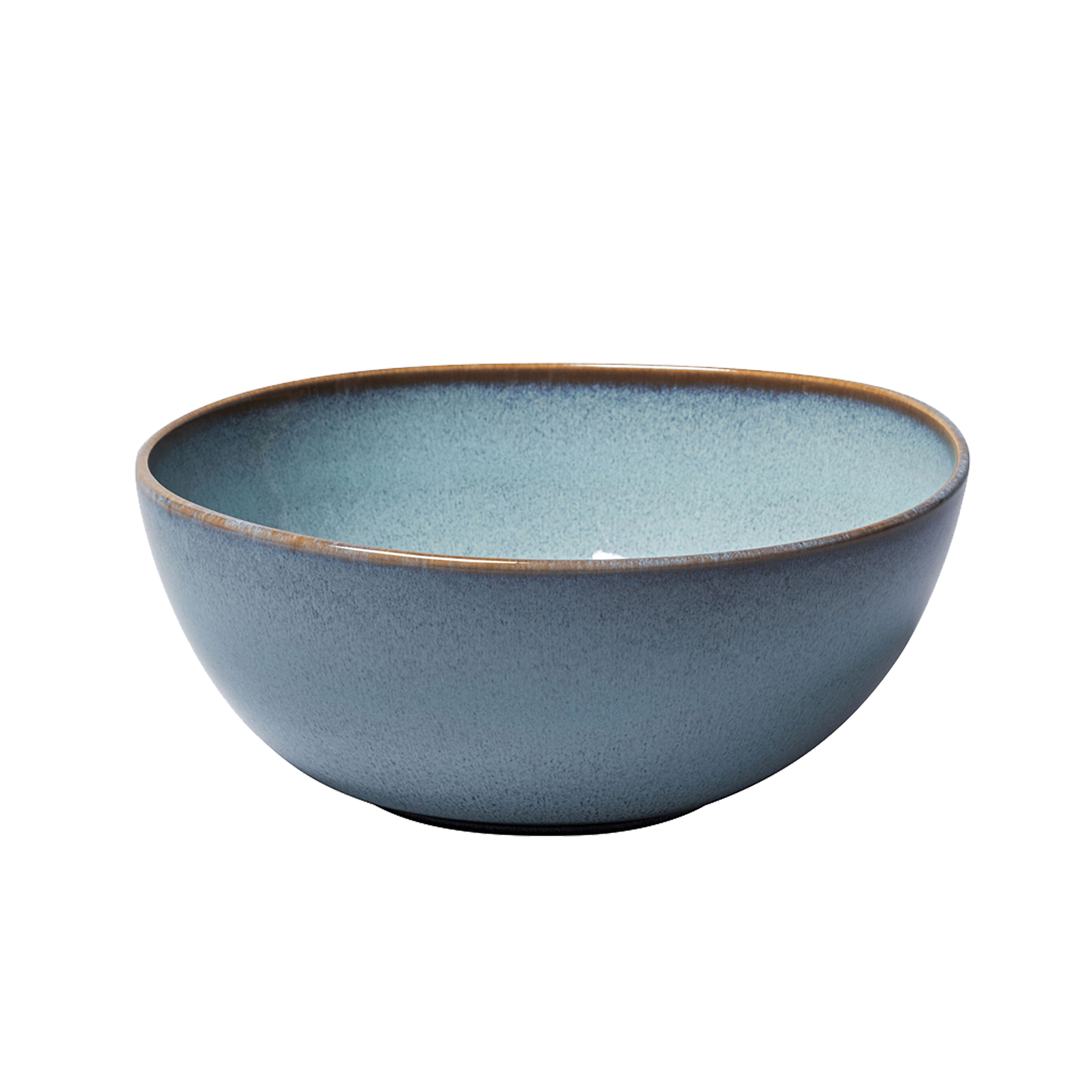 Lave Salad serving bowl Blue, 74.4 oz, earthenware