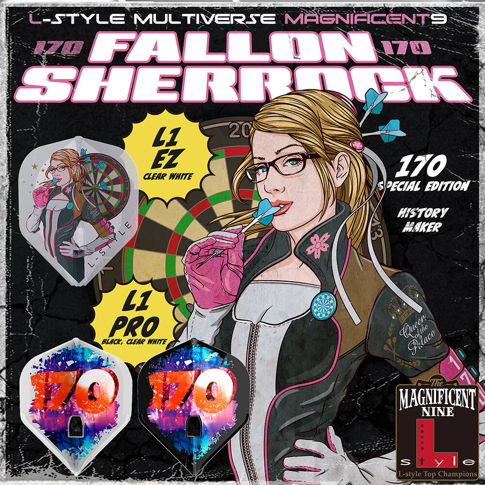 L-Style - Champagne Flight Pro - Fallon Sherrock V4 170 - Standard