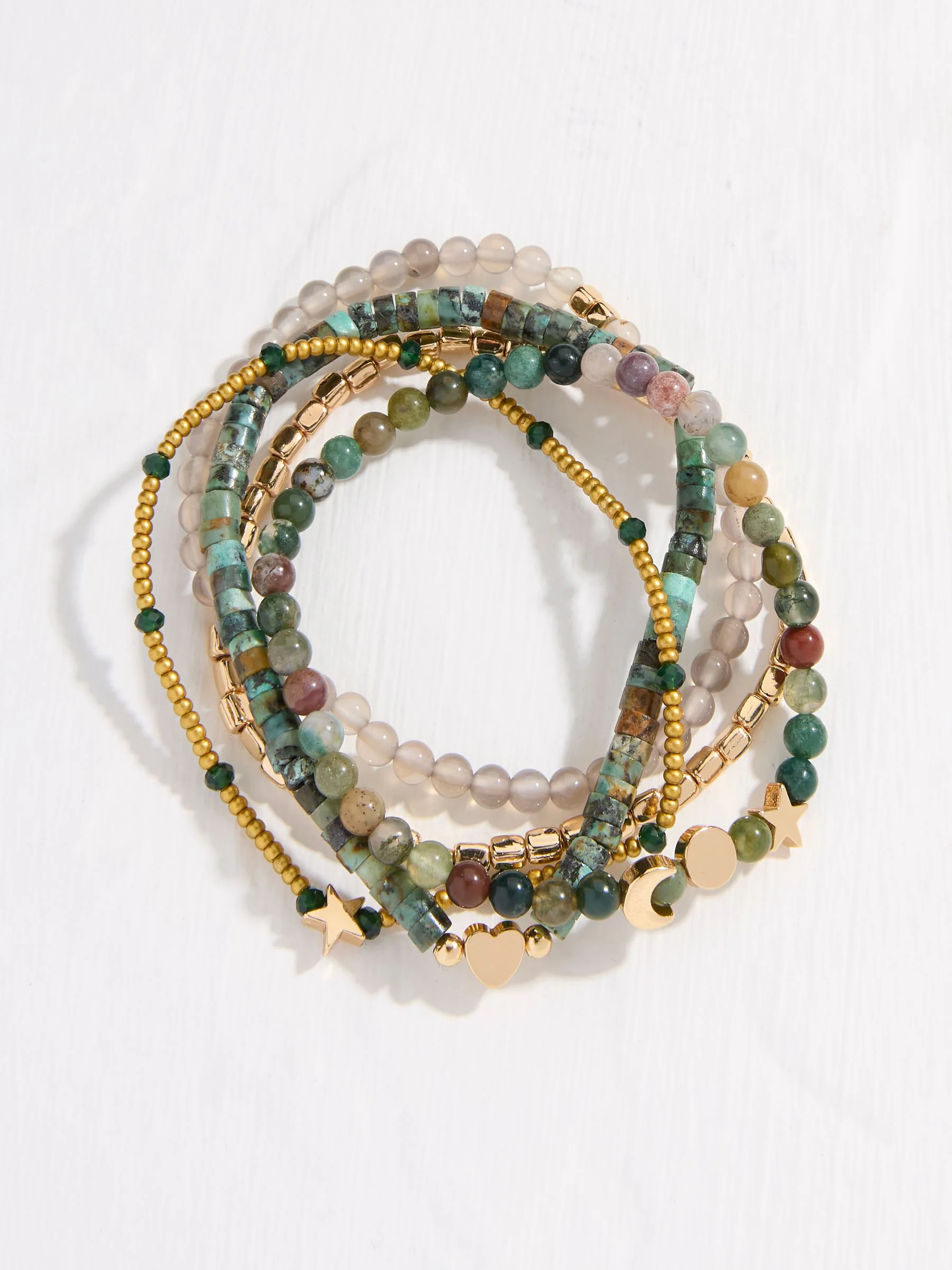 FatFace Stretch Stack Bracelet