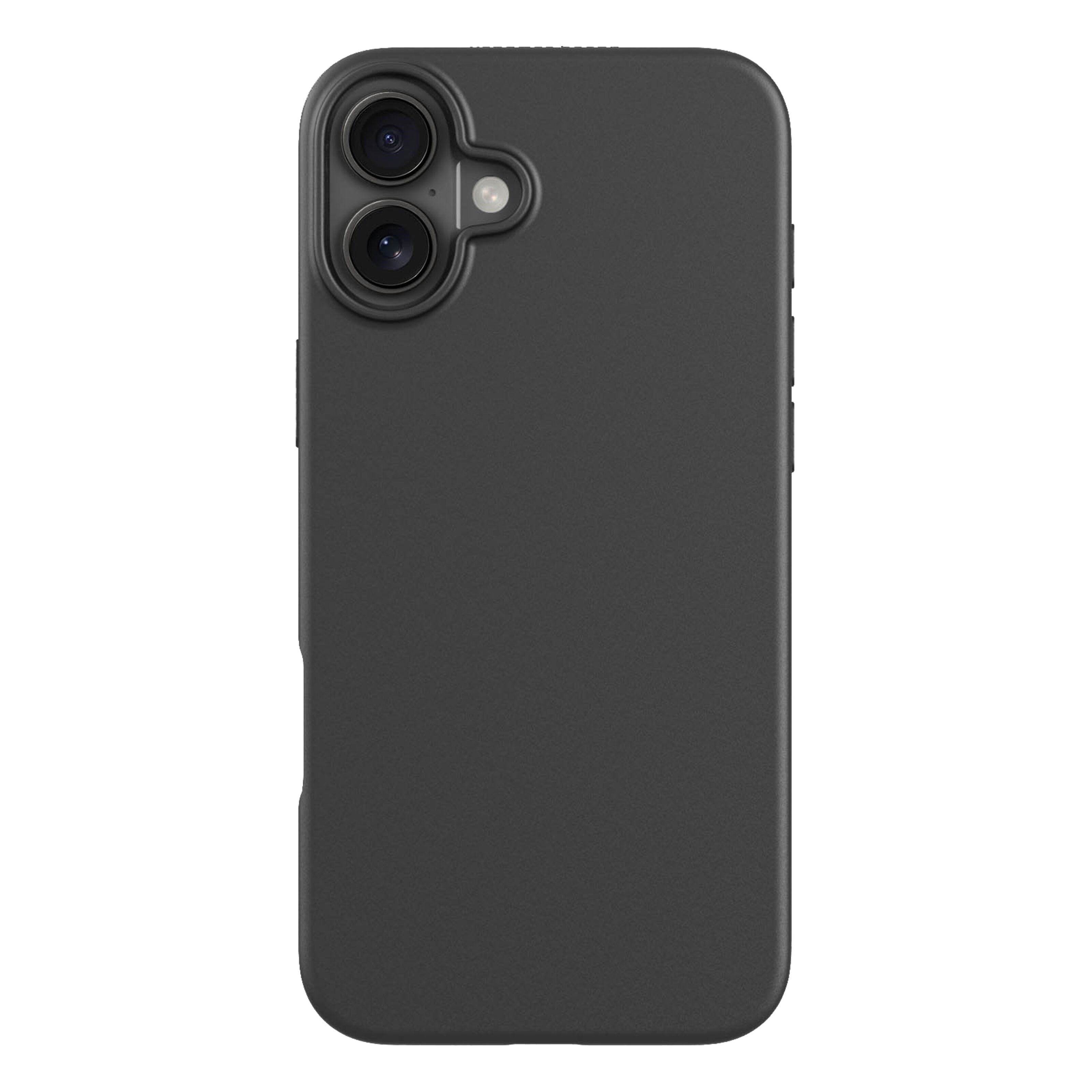 Agood company Plantebasert mobildeksel til iPhone 16 Plus - Svart