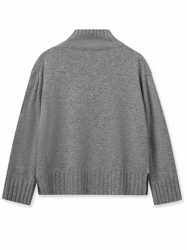 MOS MOSH Rollkragenpullover MMAIMA grau