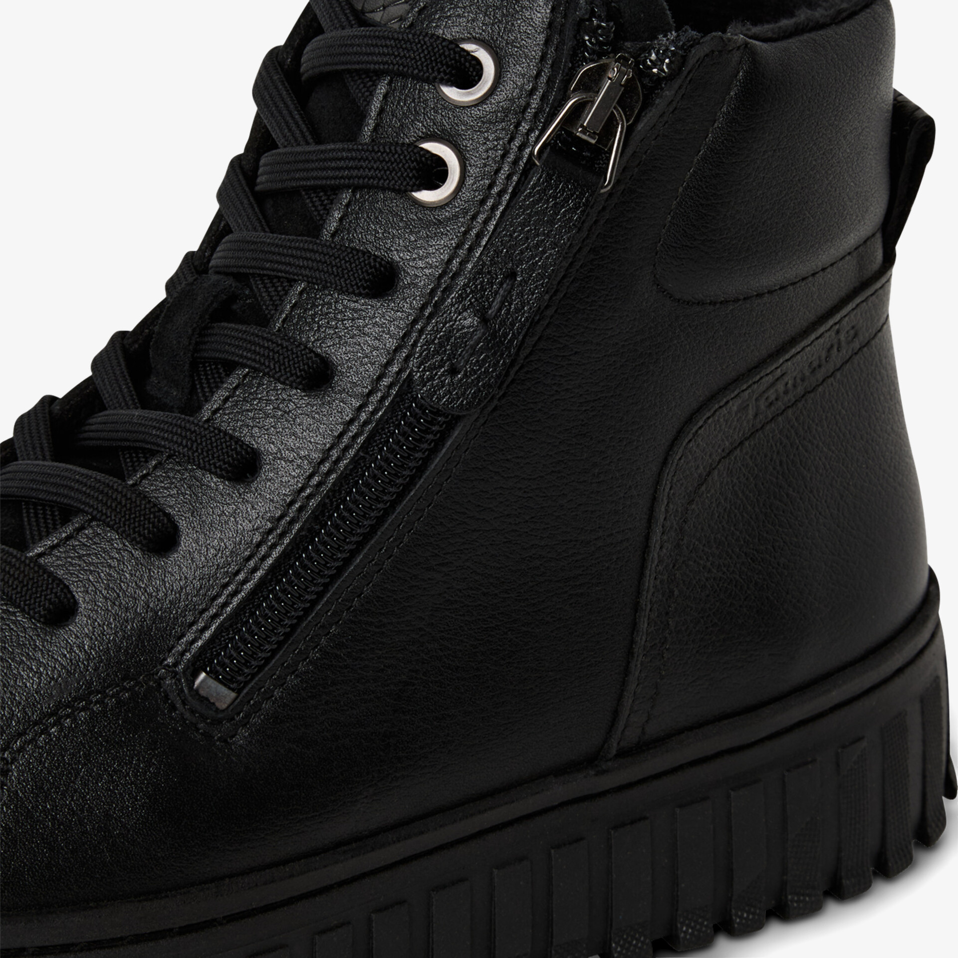 Tamaris Damen Schnürstiefeletten schwarz