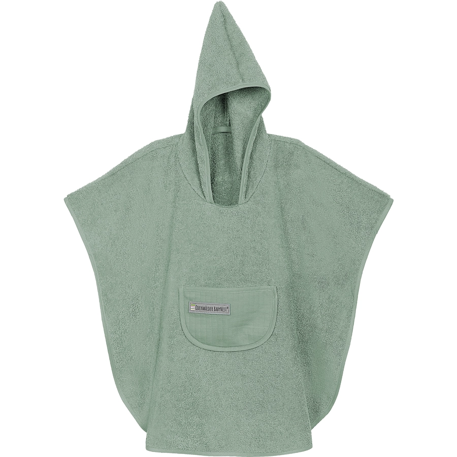 odenwälder Frottee-Badeponcho deep forest