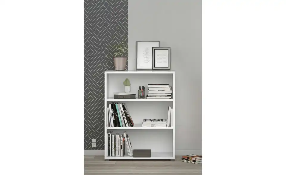 Regal Saale 89,2 cm 113,4 cm Weiß