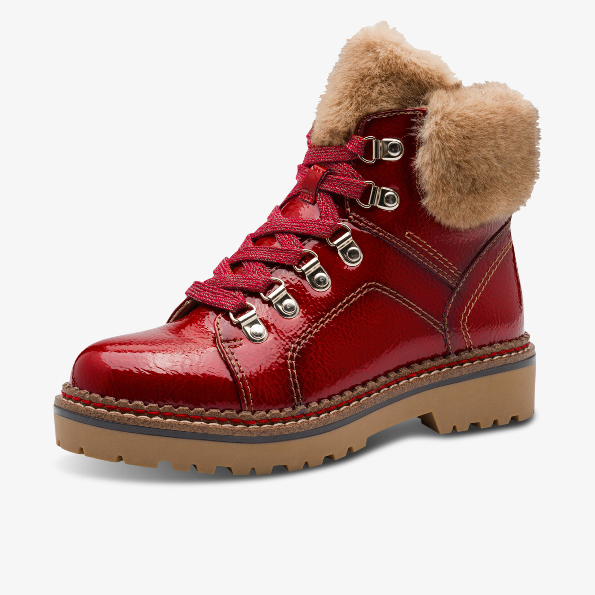 Tamaris Damen Winter Boots rot