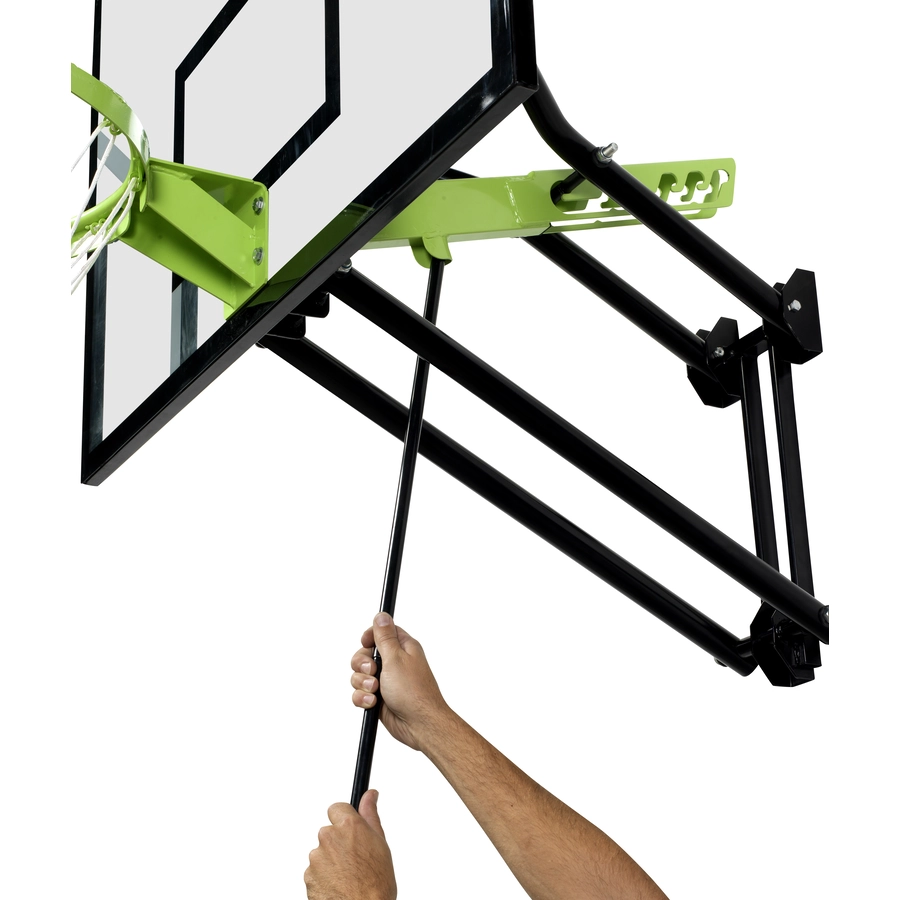 EXIT Galaxy Basketballkorb zur Wandmontage - grünschwarz