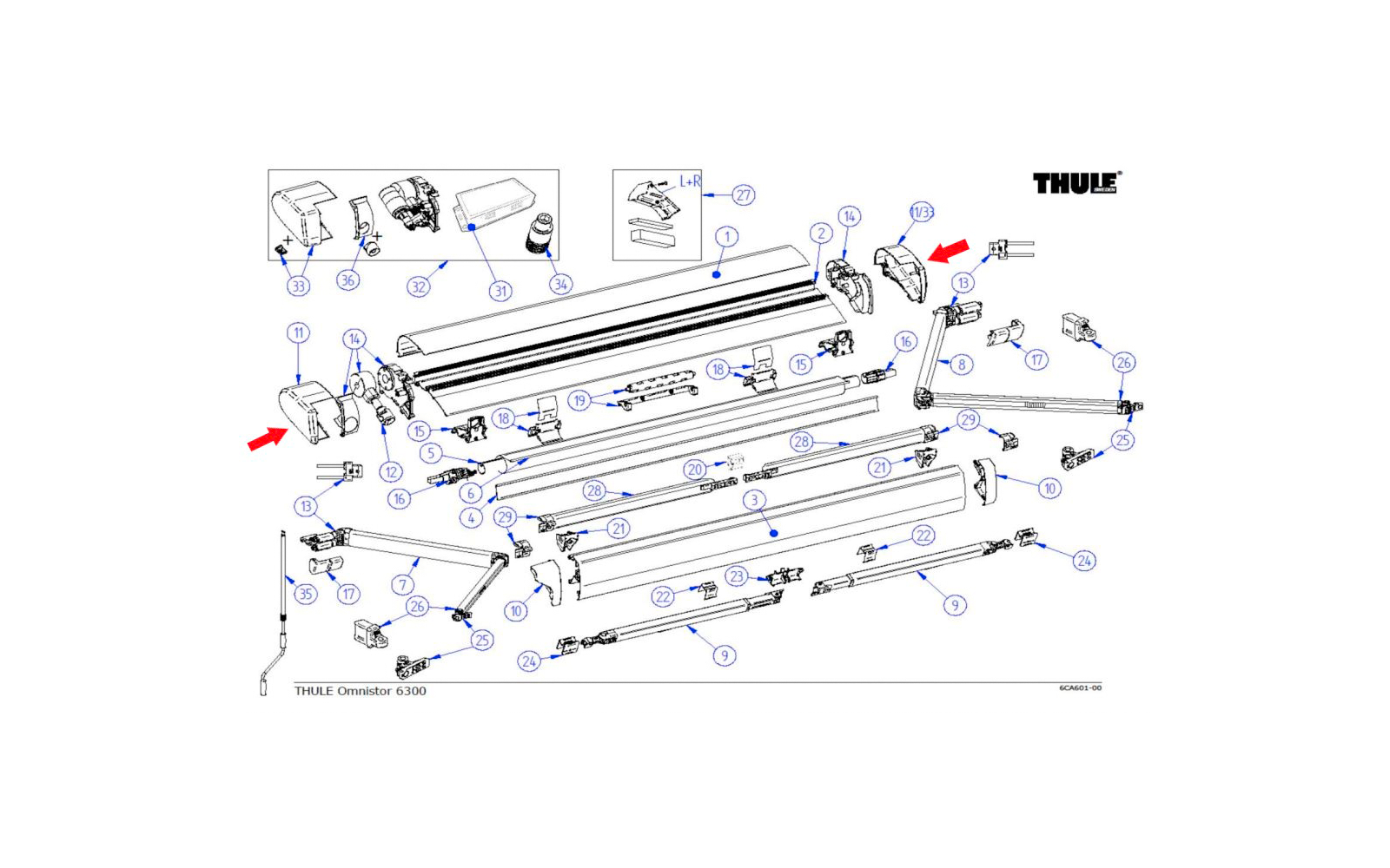 Thule Endkappen