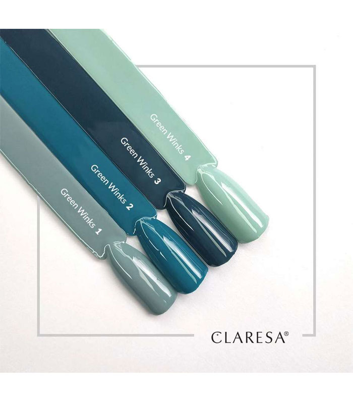Claresa - Esmalte semipermanente Soak off - 02: Green Winks