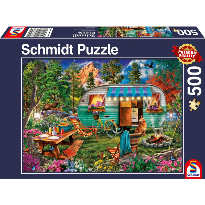 Puzzle - Camper Romantik - 500 Teile