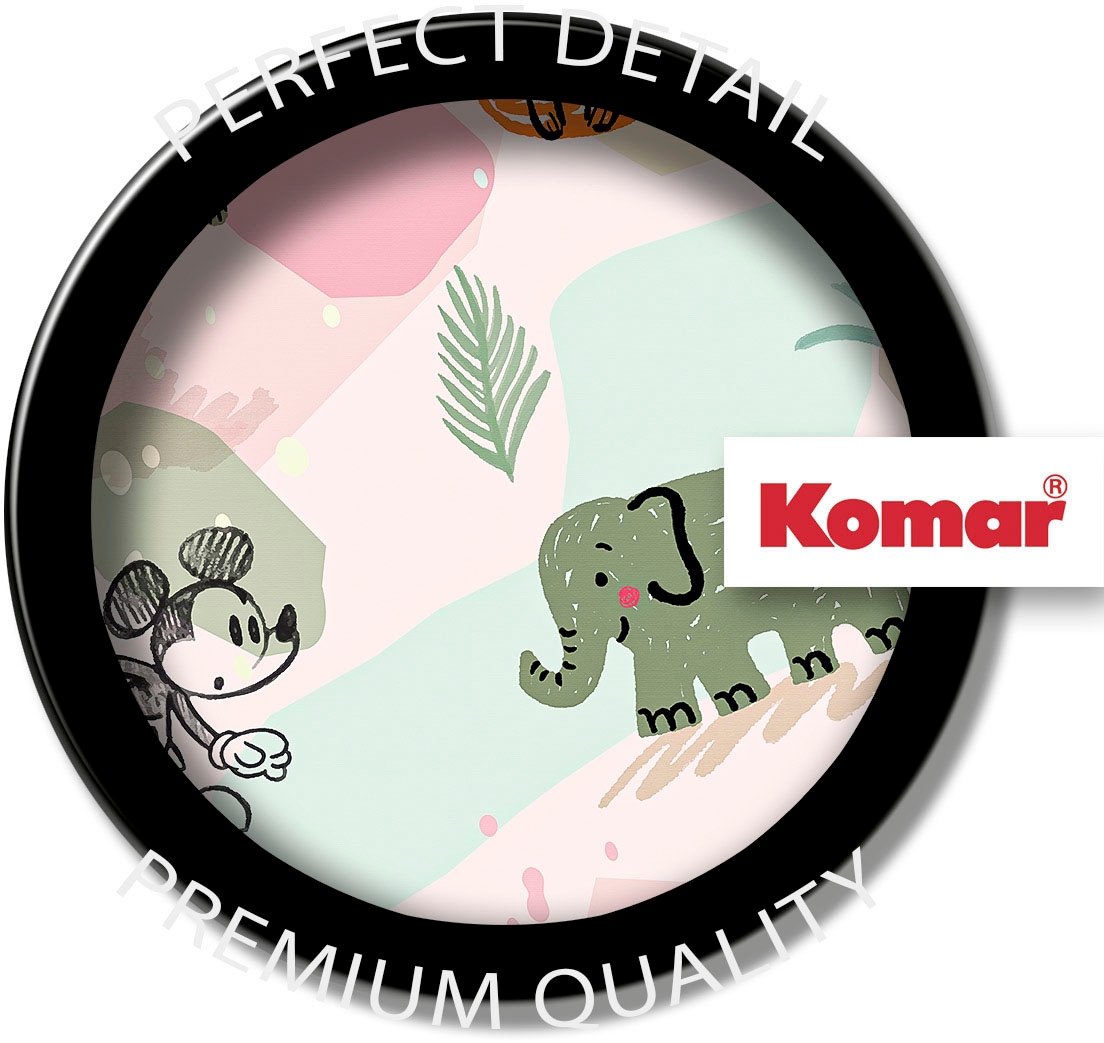 Komar Fototapete »Digitaldruck Vlies -  Mickey Safari - Grösse 200 x 250 cm« bedruckt glatt Kinderzimmer