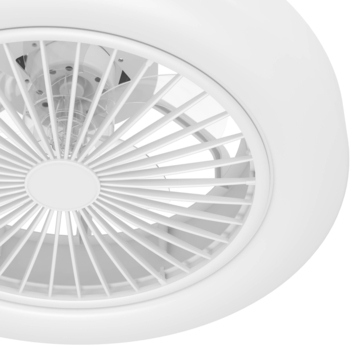 EGLO plafondventilator Ortona met lamp Ø46cm, wit