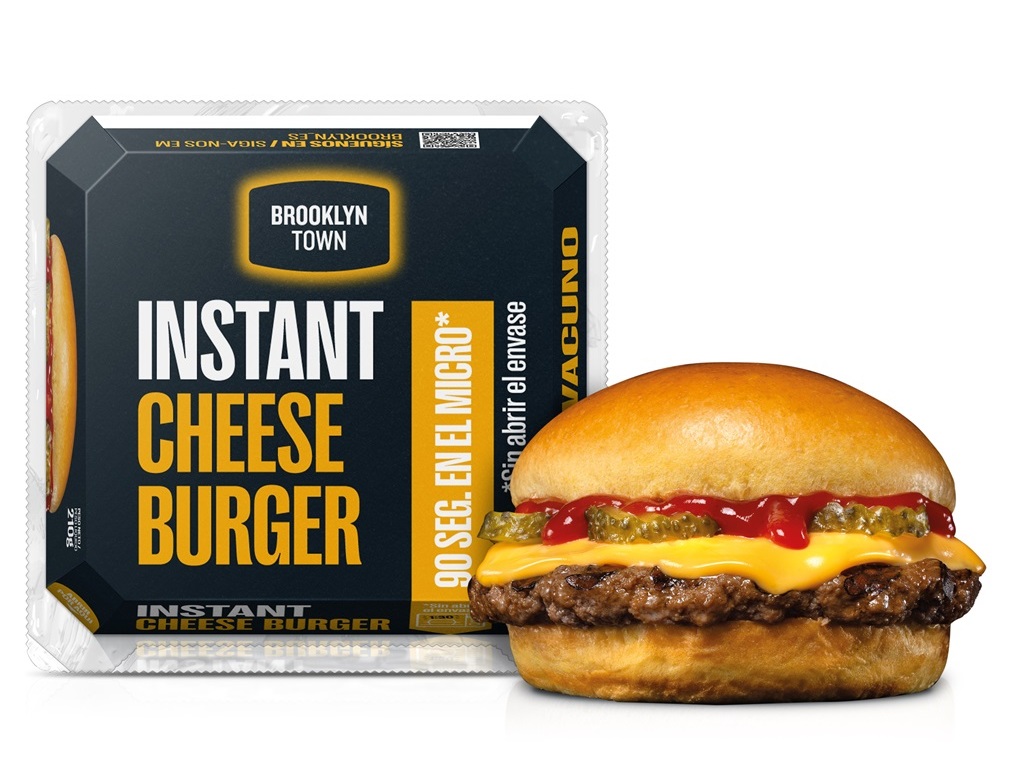 HAMBURGUER BROOKLYN TOWN DE QUEIJO 210 G