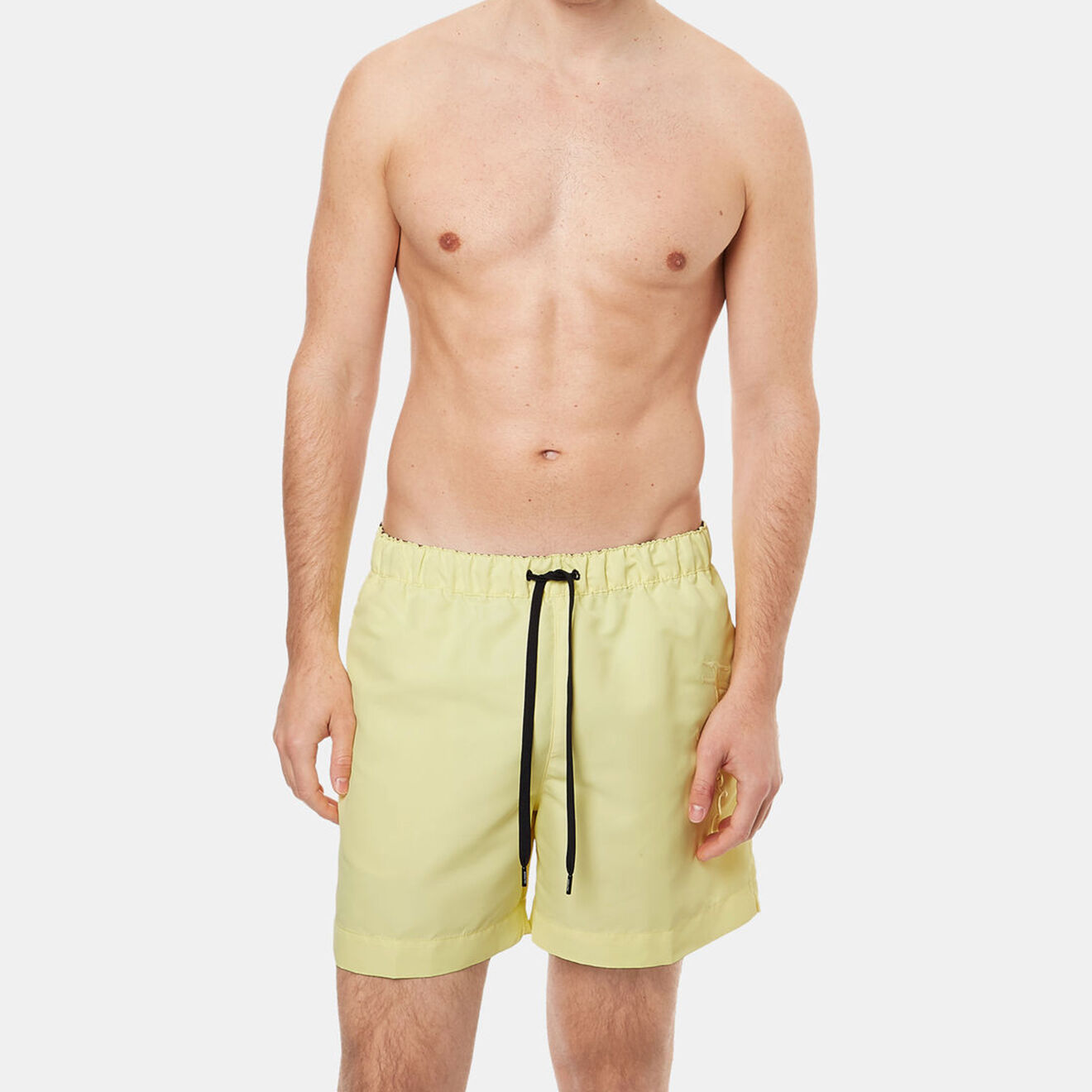Tommy Hilfiger Short de bain logo coté jaune