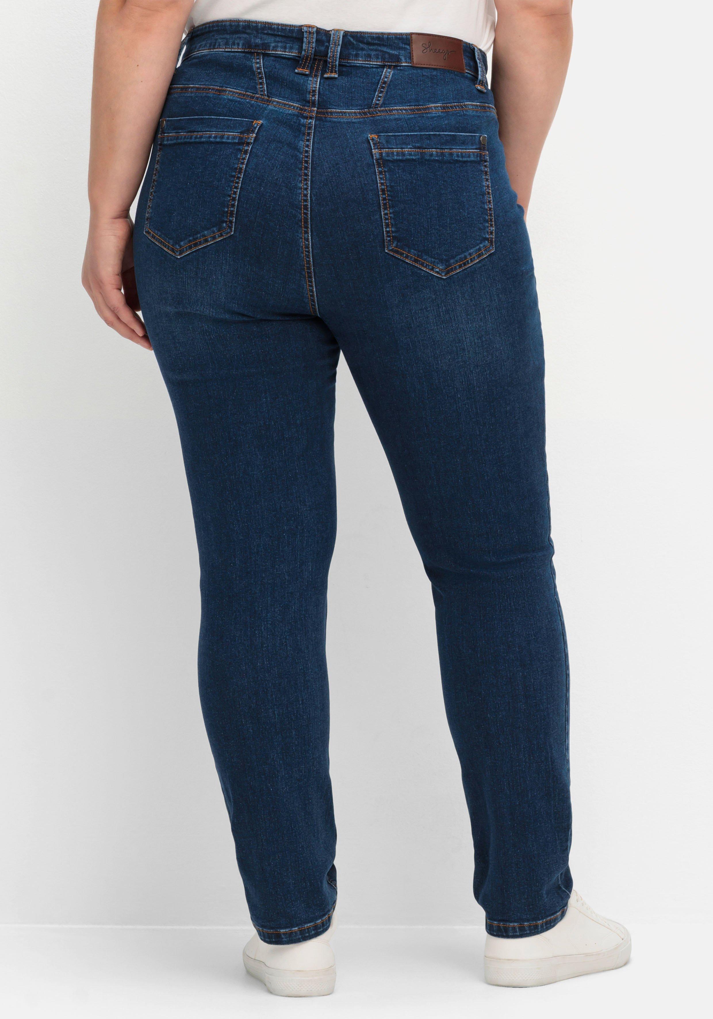 Schmale Jeans in Curvy-Schnitt VERENA