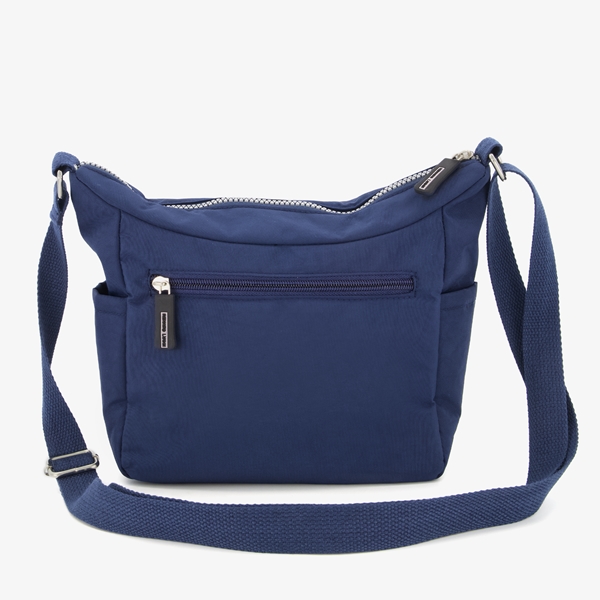 Renato Lucci dames schoudertas donkerblauw