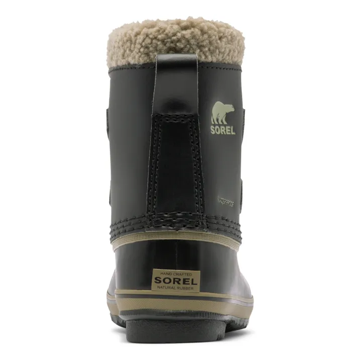 Sorel Bottes Fourrées Yoot Pac Cuir Enduit | Noir