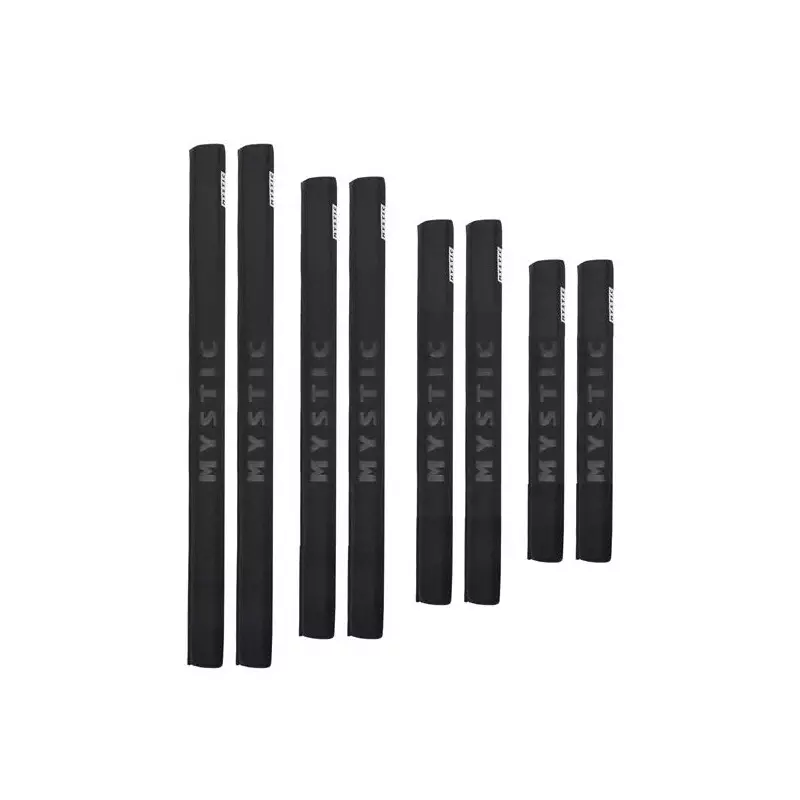 Mousses de barres de toit MYSTIC Roofrack Pads Aero Black 115cm