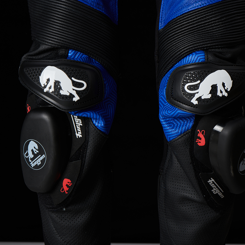 Furygan - Combinaison Overtake Noir / Bleu / Blanc