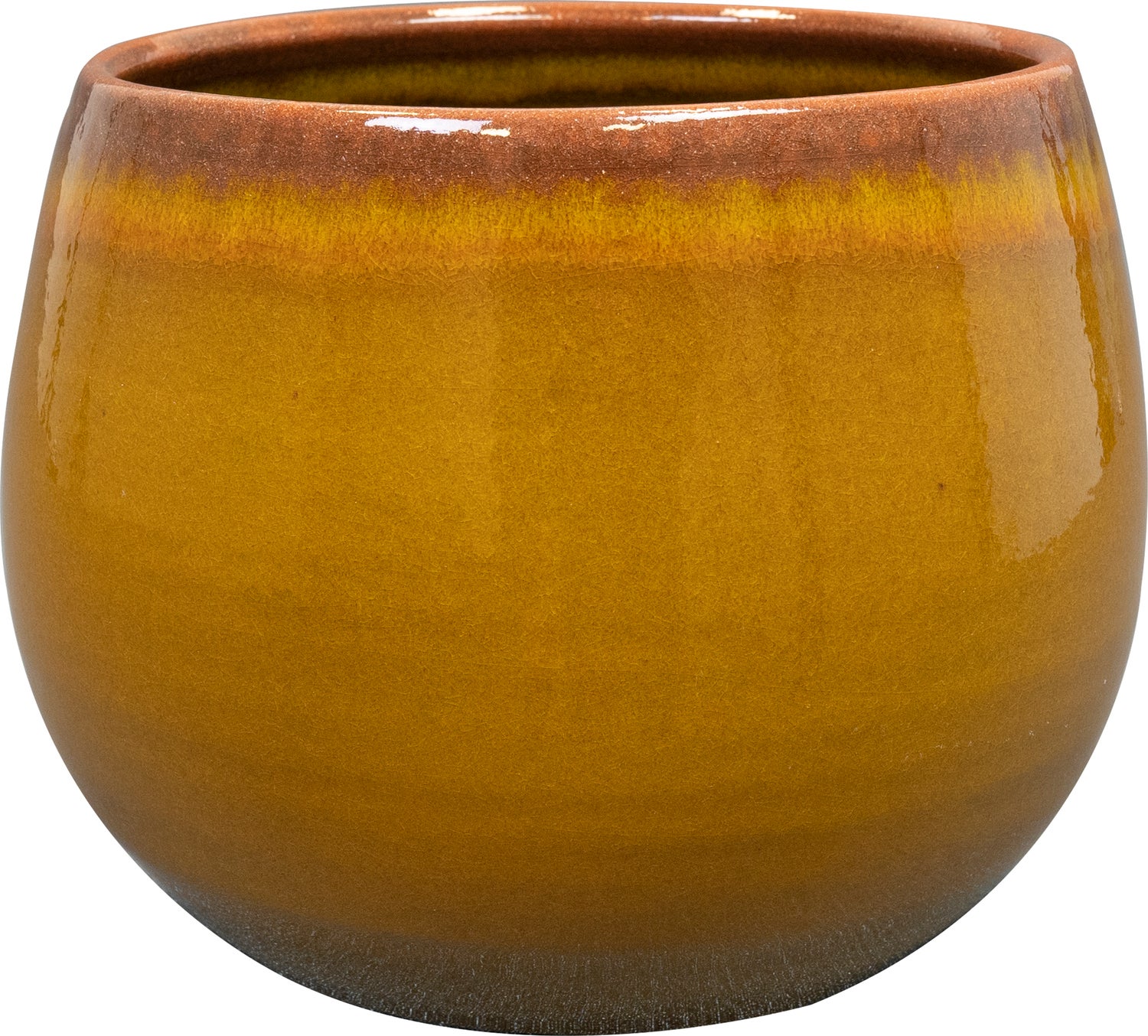TS bloempot Charlotte geel D 19 H 16 cm