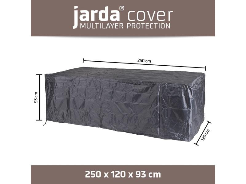 Jarda Cover Schutzhülle 250 x 120 x 93 cm, Gartenmöbel Abdeckhaube mit Aufbewahrungstasche