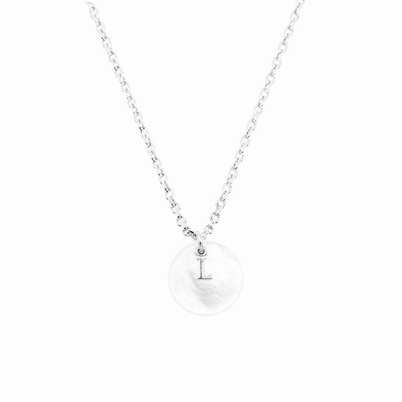 Collier enfant lettre en argent