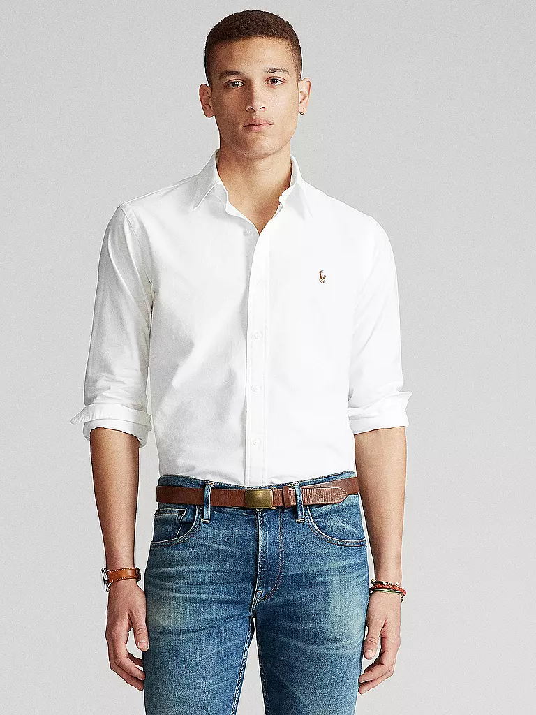 POLO RALPH LAUREN Hemd Custom Fit  weiss