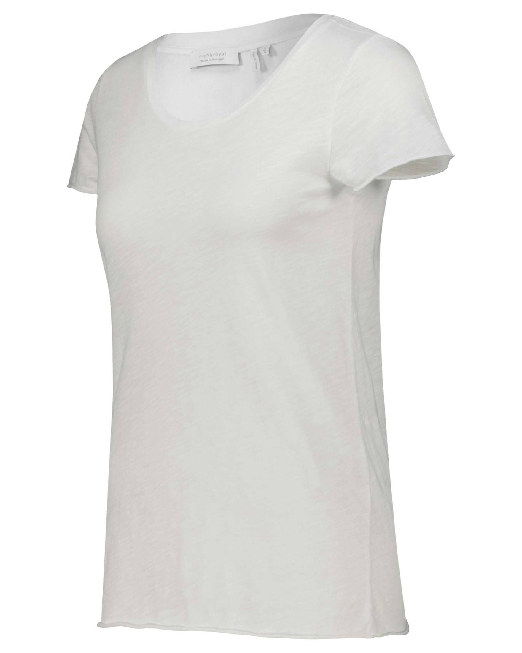 Rich & Royal| Damen Shirt SLUB Kurzarm