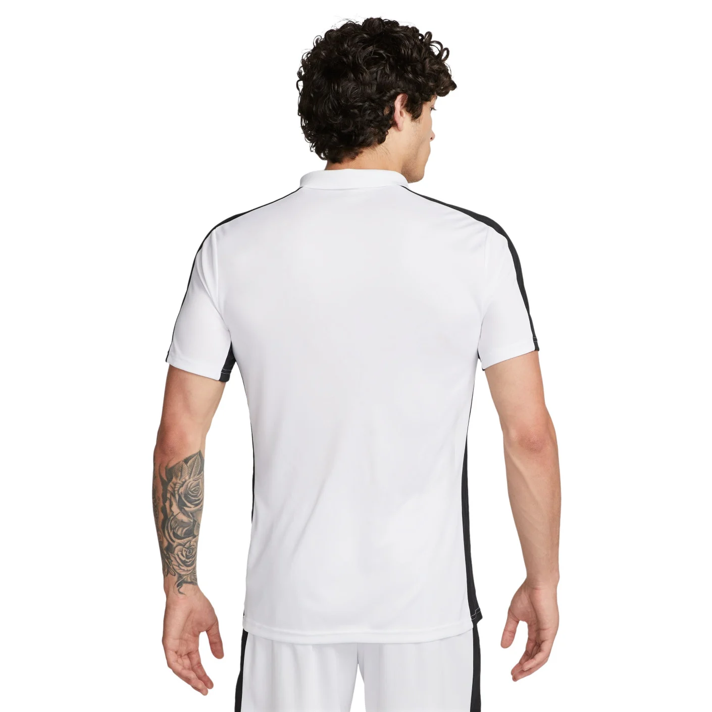 Nike Dri-FIT Academy 23 Polo Wit Zwart
