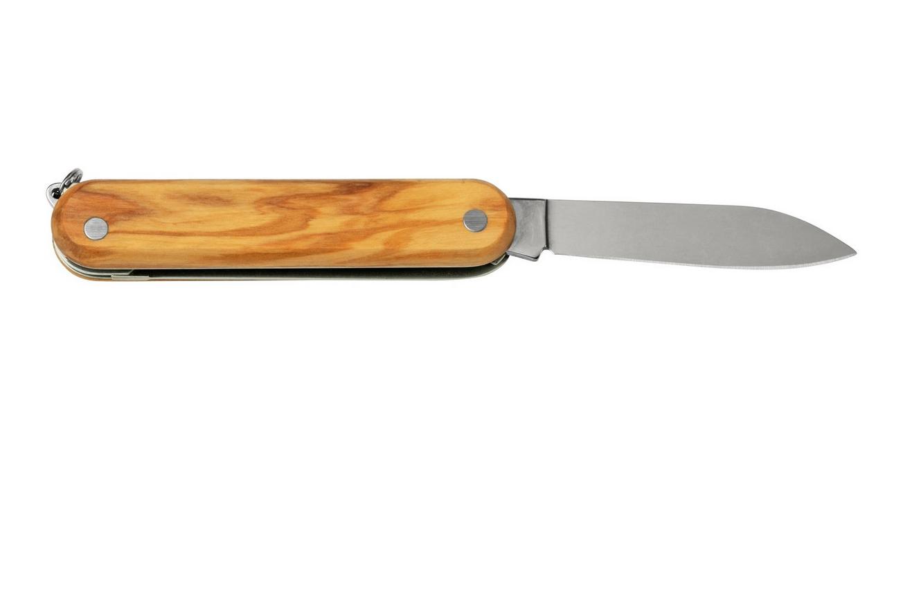Mercury Multi-Tool Knife 913-2SLC Olive Wood, 2 functies, zakmes