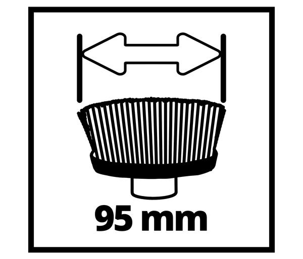 Einhell Oberflächenbürste ULTRA 95/25,