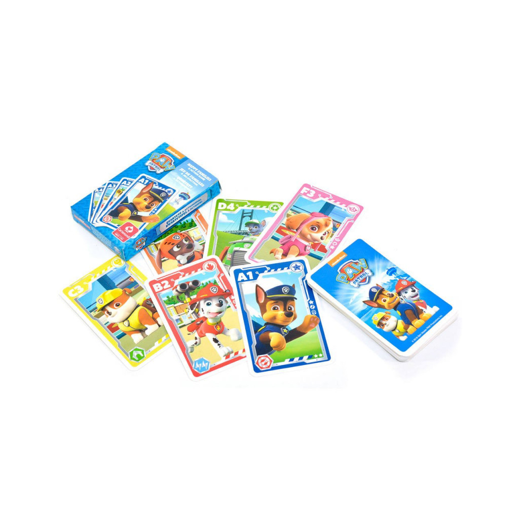 Jeu de Familles 4 en 1 - Pat'Patrouille