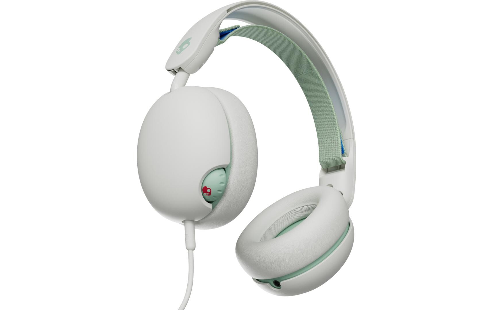 Over-Ear-Kopfhörer Groom Kids WeissKabelgebundene Kinderkopfhörer
