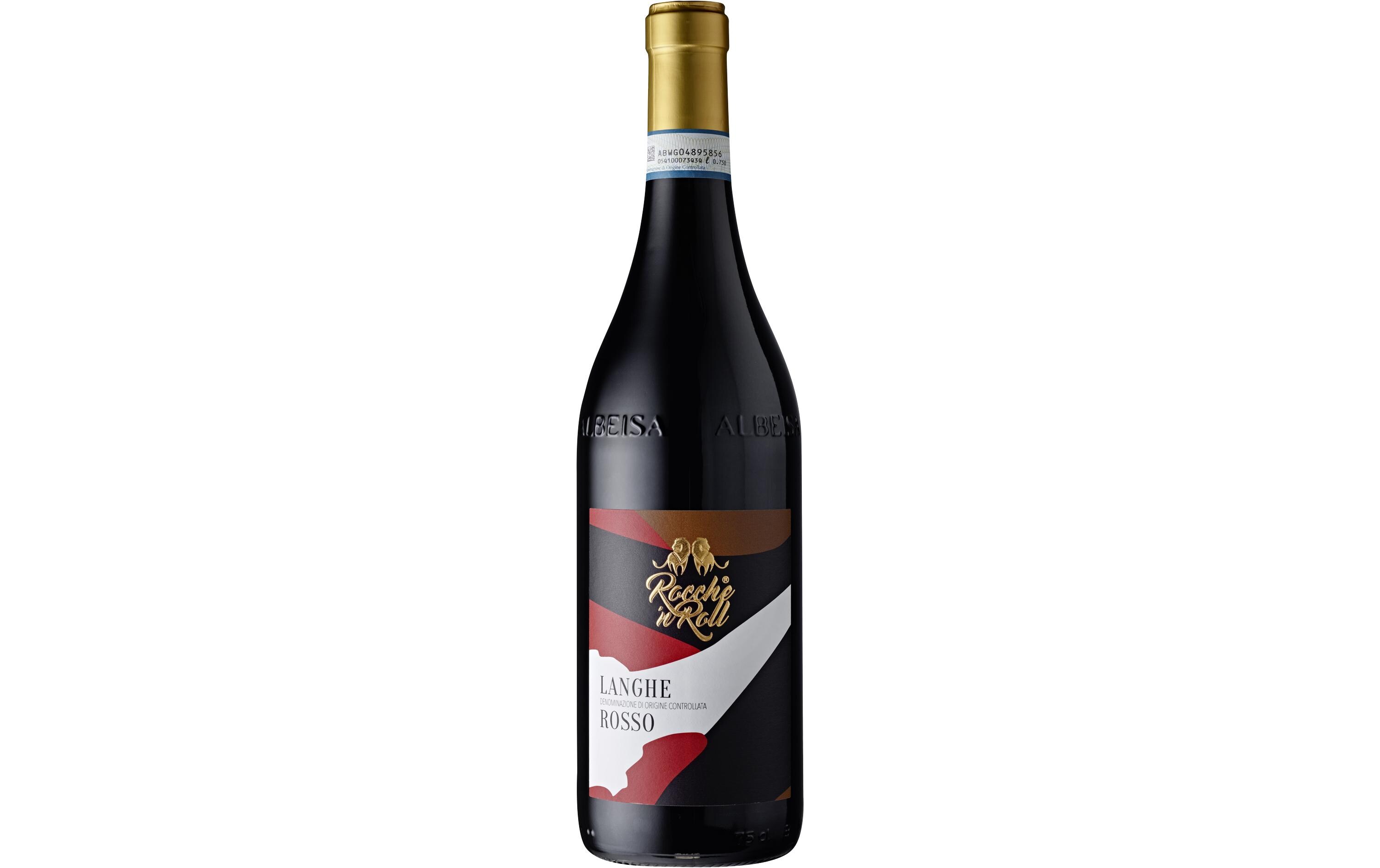Langhe Rosso DOC 0.75 lHarmonischer Rotwein aus Italien