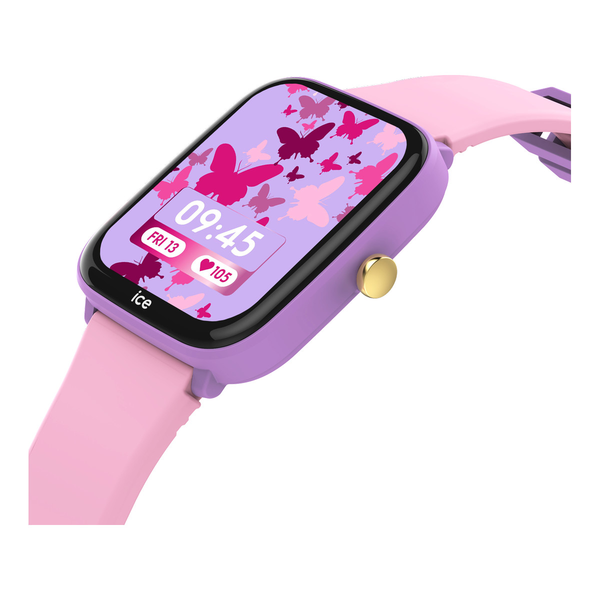 Montre ICE WATCH Ice smart enfant bracelet silicone rose