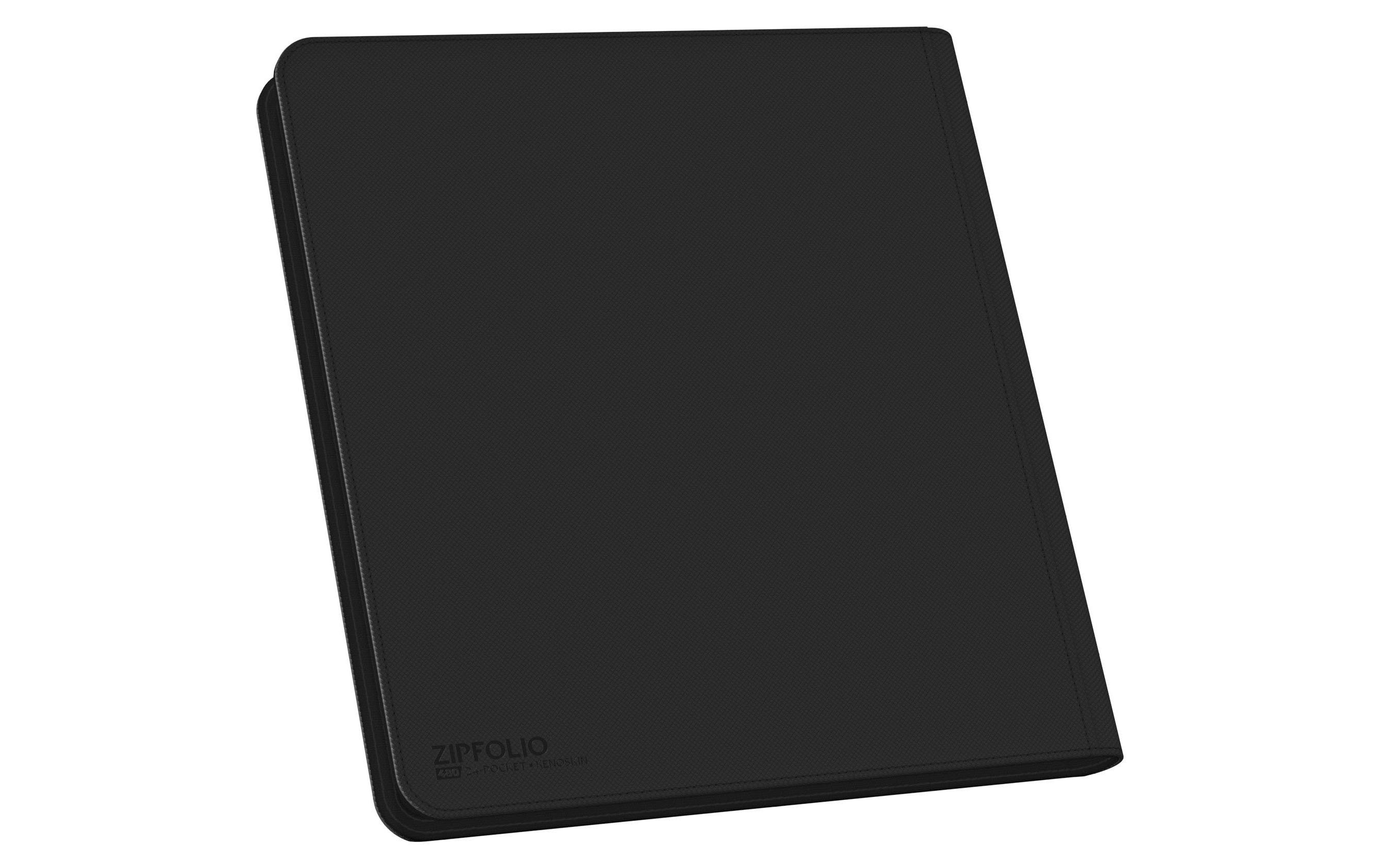 Karten-Portfolio QuadRow ZipFolio 480 24-Pocket, schwarz24 Pocket Portfolio