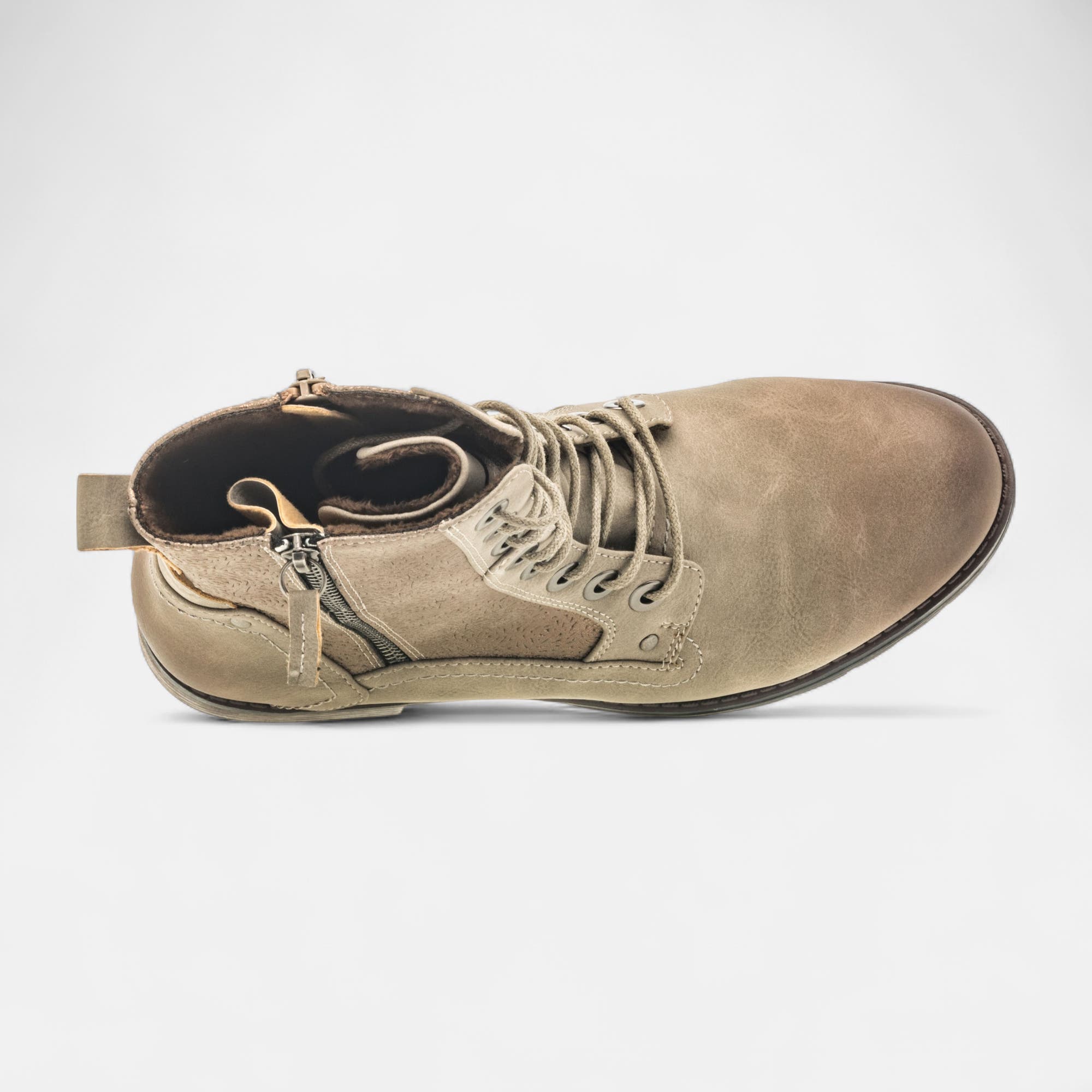 Bottines à lacets Femme gris
