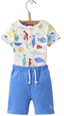 Tom Joule 2-Pack Bestefar-sett, Cream Sea