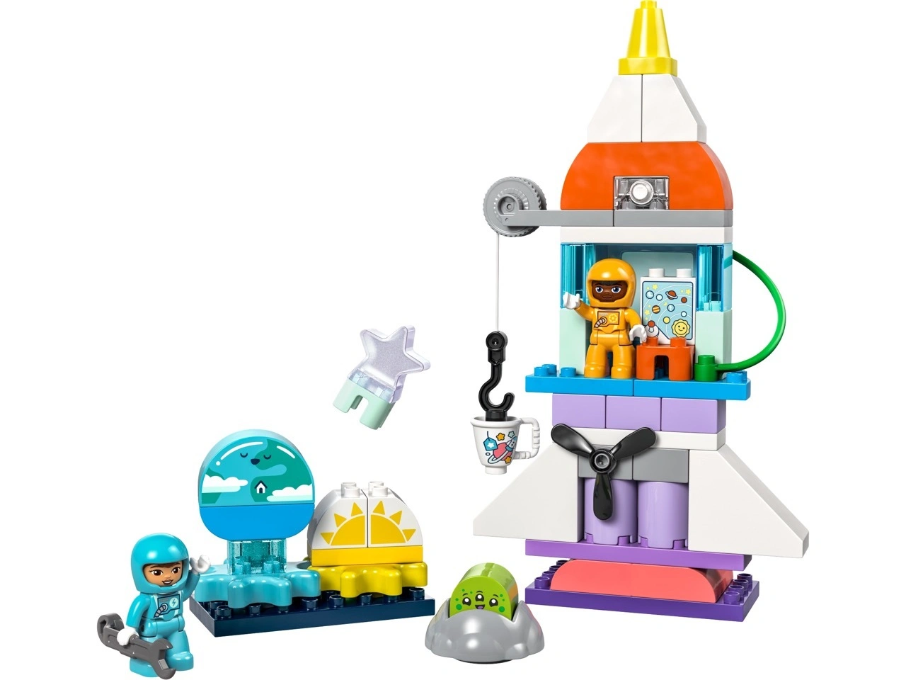 LEGO® DUPLO® 10422 3-IN1-SPACESHUTTLE FÜR VIELE ABENTEUER