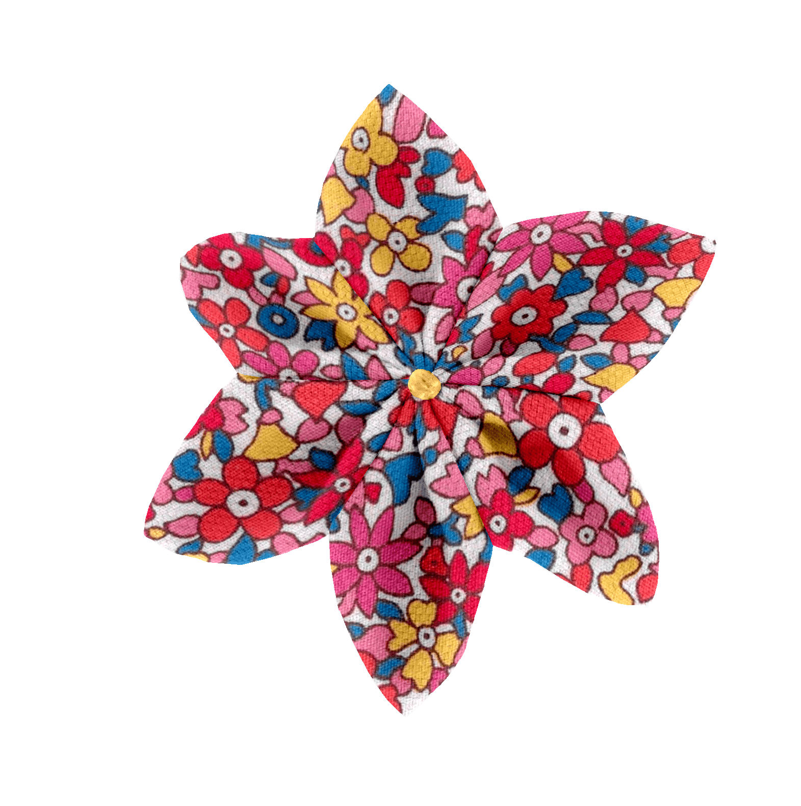 Barrette Fleur Étoile Cocktail De Fleurs