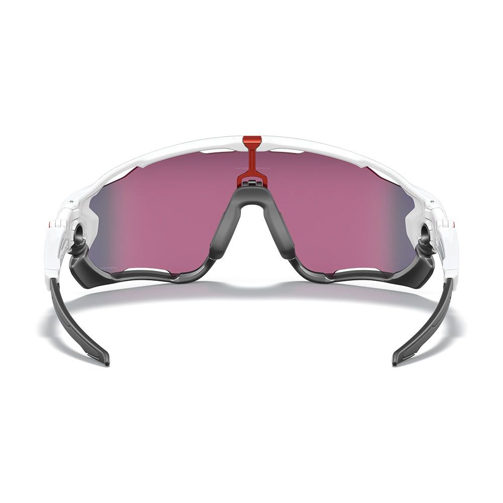 Oakley JAWBREAKER - Lunettes de soleil polished white/prizm road