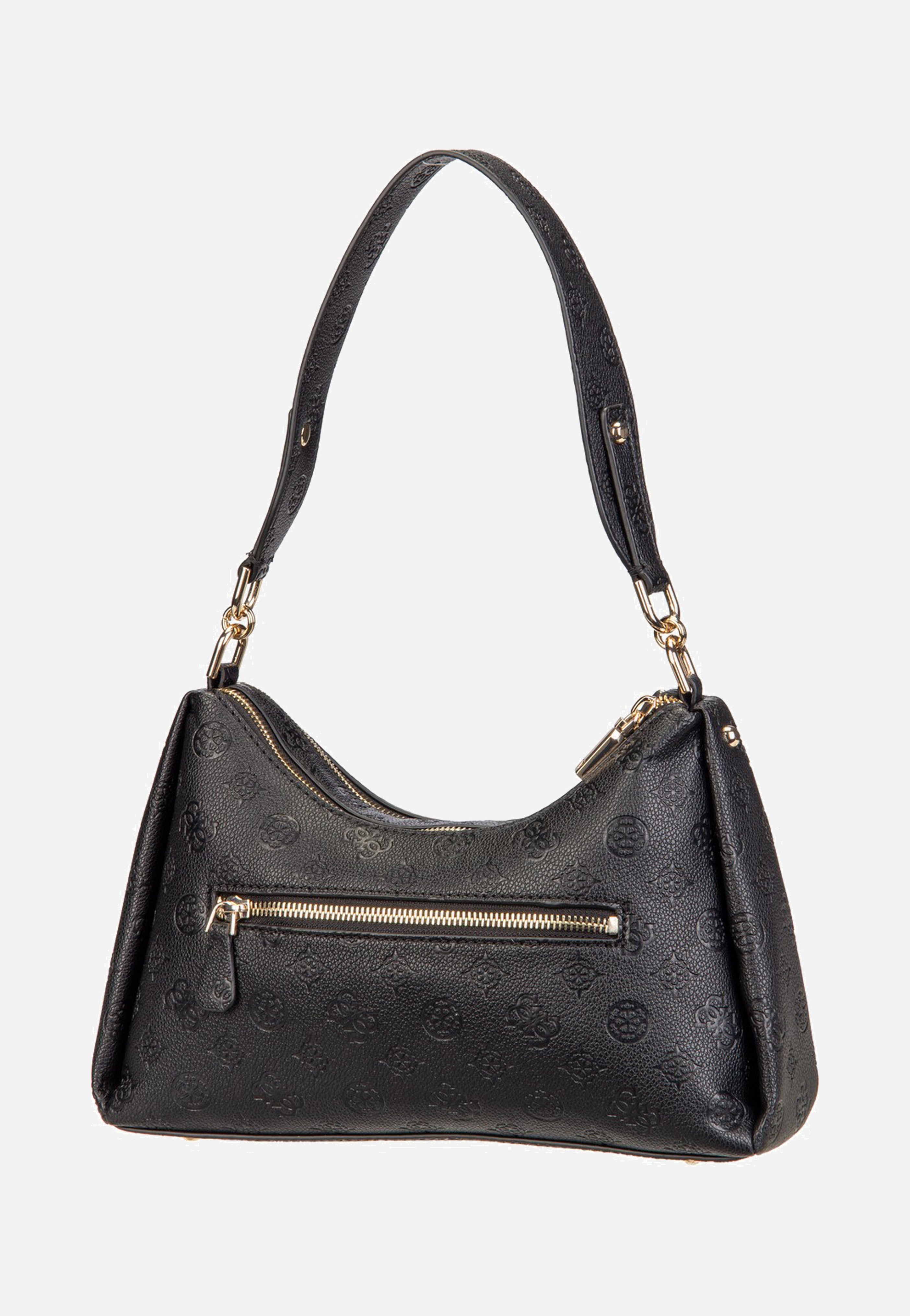 Anise Double Zip 16180 Black Logo - Umhängetasche