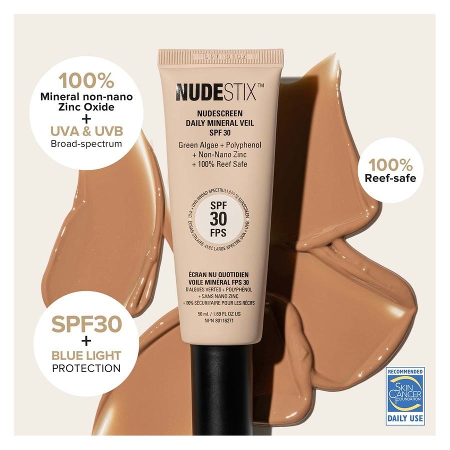 Nudestix Nudescreen Daily Mineral Veil SPF30 Tan 50ml